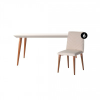 Manhattan Comfort 2-107552109251 7- Piece Utopia 70.86